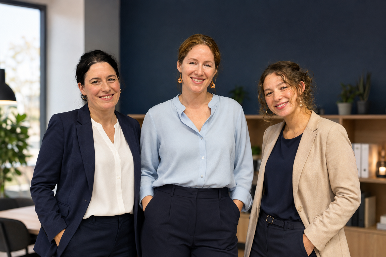 Ina, Erisa och Anica – teamet bakom Redofix